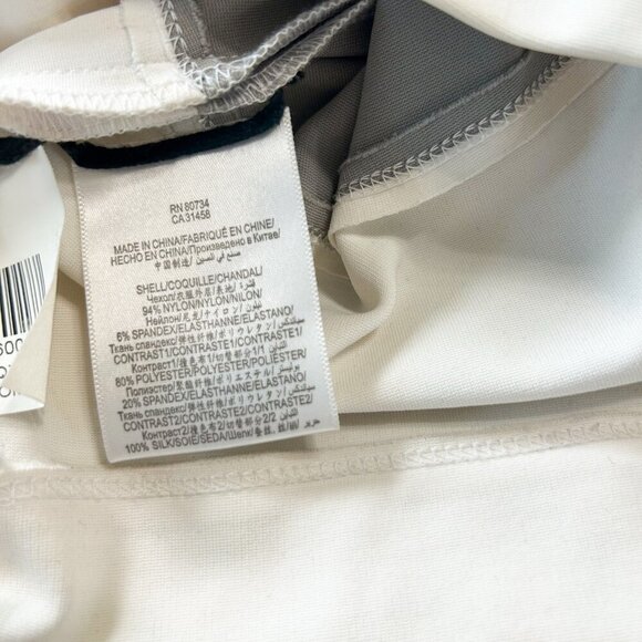 BCBGMAXAZRIA Alai Black Silk Bandage Illusion Mesh Maxi Dress Sleeveless Size S - Picture 11 of 12